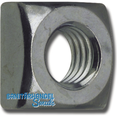 DIN 557/ 5 M12 blank Vierkantmutter