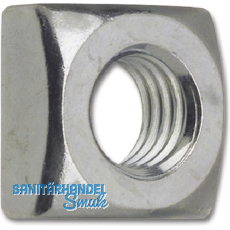 DIN 557/ 5 M 6 verzinkt Vierkantmutter