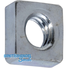 DIN 562-04 M 3 verzinkt Vierkantmutter