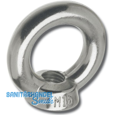 hnlich DIN 582 M 8 Edelstahl A4 Ringmutter