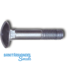 DIN 603 8.8 M 6x 60 verzinkt Torbandschraube ohne Mutter