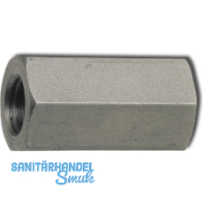 ~DIN6334 M 6x 25 Edelstahl A2 Sechskant-Langmutter