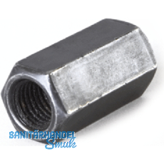 DIN6334/10 M10x 30 blank Sechskant-Langmutter 3 d