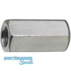 DIN6334 M12x 36 verzinkt Sechskant-Langmutter 3 d