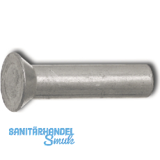 DIN 661 4x 12 Aluminium blank Senkniete