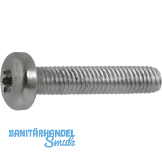 DIN7500PE (CT) Torx 20 M 4x 8 Edelstahl A2 gewindefurchende Linsenschraube