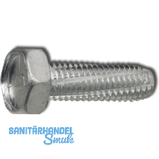 DIN7513A M 6x 16 verzinkt Gewindeschneidschraube mit Sechskantkopf