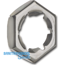 DIN7967 M16 verzinkt Sicherungsmutter (Palmutter)