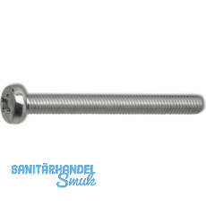 ~ISO7045 4.8 M 5x 25 Phillips Kreuzschlitz verzinkt Linsenschraube (DIN7985A)