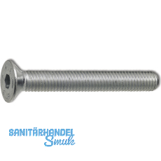 ISO10642 8.8 M 6x 25 verzinkt Senkschraube mit Innensechskant (~DIN7991)