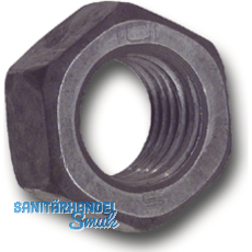 DIN 934/ 8 M20x1.5 blank Feingewinde-Sechskantmutter