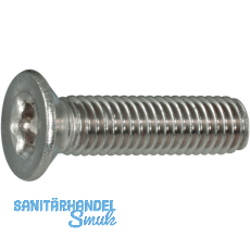 DIN965A 4.8 M 6x 60 TX30 verzinkt Senkschraube (hnl.ISO14581)