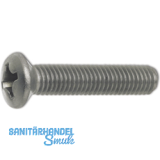 Stabilschraube M 4 x 42, Linsensenkkopf, Stahl verzinkt