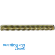 DIN 976-1 (eh. 975) M 5x1000 Messing blank Gewindestange