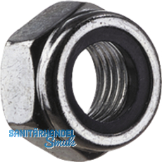 DIN 985/10 M20 verzinkt Sicherungsmutter niedrige Form mit Polyamideinlage