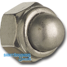 DIN 986 M 8 Edelstahl A2 Sicherungs-Hutmutter mit Klemmteil