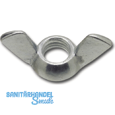 ~DIN 315 M 5 verzinkt Flgelmutter amerikanische Form aus Stahlblech