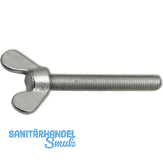 ~DIN 316 M 6x 25 Edelstahl A2 Flügelschraube amerikanische Form ~DIN 316 M 6x 25 Edelstahl A2 Flügelschraube amerikanische Form