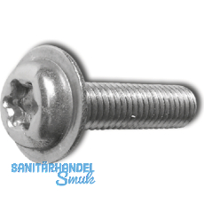 ecosyn-fix M 4x 8 Torx 20 Edelstahl A2 Flanschschraube fr Apparatebau