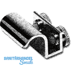 403 Glastrgriff fr Glasstrke 6-8mm; Messing verchromt matt