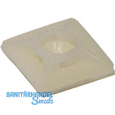 Klebesockel fr Kabelbinder 4.8 mm mit Sonderkleber aus Acrylat