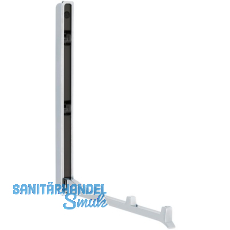 Klapphaken Came zum Einlassen - 3 Haken, Hhe 177 mm, ZN verchromt poliert