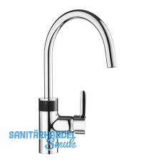 KLUDI Kchenarmatur E-Go opto-elektronisch Batteriebetrieb druckfest, Chrom