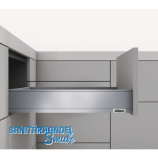 BLUM LEGRABOX pure SET H M, TIP-ON, 70kg, NL 600, INOX