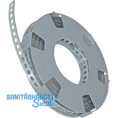 Lochband 17mm Edelstahl 10 Meter auf einer Rolle in Plastikbox Lochband 17mm Edelstahl 10 Meter auf einer Rolle in Plastikbox