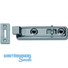 Mbelriegel gekrpft, 20x80, silberfarbig