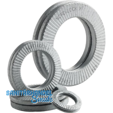 NORD-LOCK NLsp 5-F zinklamellenb. Keilsicherungsscheibenpaar n. DIN25201