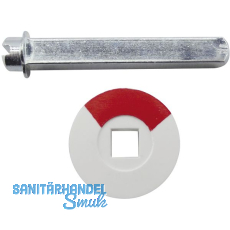 GRUNDMANN Notöffner f. WC, -Schilder u Ros m Sichtschlitz, 60, Stahl verz GRUNDMANN Notöffner f. WC, -Schilder u Ros m Sichtschlitz, 60, Stahl verz