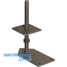 PITZL Pfostentrger Typ 11009.6200 Eck ZiNiP beschichtet mit Gewindestange