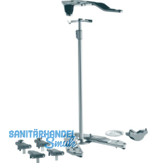 Drehbeschlag REVO 90, Stahl KSbeschichtet silber