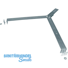 Oberbodenwinkel fr feste Rckwand REVO 90, 450 x 40 x 450 mm