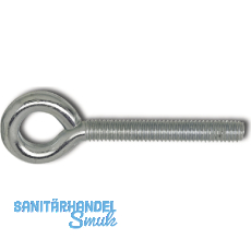 Ringschraube mit metrischem Gewinde M 6x60 Edelstahl A2