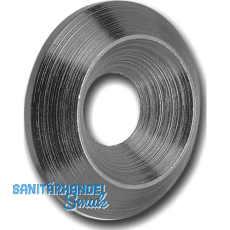 Rosette 90 Vollmetall M 5 Edelstahl A1 fr Senkschrauben