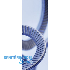 SCHNORR Sicherungsscheibe "S" M 3 Federstahl mechanisch verzinkt