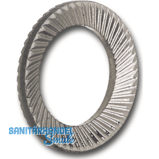 Sicherungsscheibe \"S\" M10 Edelstahl A2