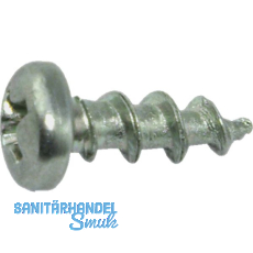 SFS-SPT/14 Beschlagschraube Halbrundkopf 4.3x20 PH 2 Stahl silber f.Kunststoffpr