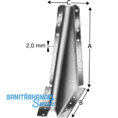 SIMPSON Knaggen KNAG 210 feuerverzinkt mit Zulassung SIMPSON Knaggen KNAG 210 feuerverzinkt mit Zulassung