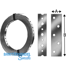 SIMPSON Lochband BAN 20x1.5/10 Meter feuerverzinkt ( BAN152010 )