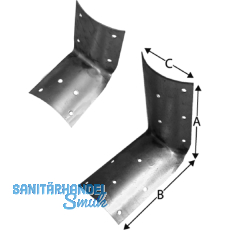 SIMPSON Rundholzverbinder EBR 60-B feuerverzinkt