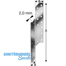 SIMPSON Sparrenpfettenanker SPF 370 rechts feuerverzinkt mit Zulassung