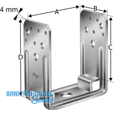 SIMPSON Sttzenfuss PU 90-B feuerverzinkt