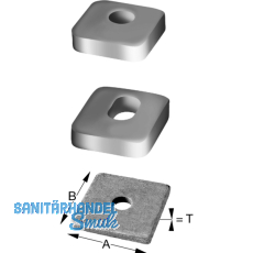 SIMPSON Unterlegscheiben 40x40x10.0 feuerverzinkt ( US40/40/10G-B )