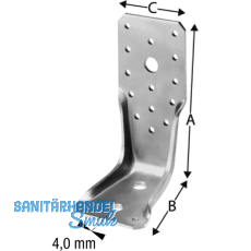 SIMPSON Winkelverbinder AKR 285G-B feuerverzinkt mit Zulassung SIMPSON Winkelverbinder AKR 285G-B feuerverzinkt mit Zulassung
