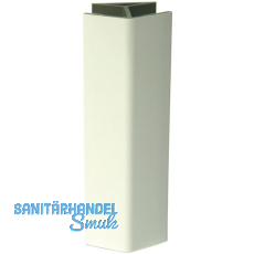 Ganitur Sockelblendenprofil- Zubehr; H: 100mm; wei hochglanz foliert