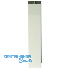 Ganitur Sockelblendenprofil- Zubehr; H: 100mm; wei hochglanz foliert