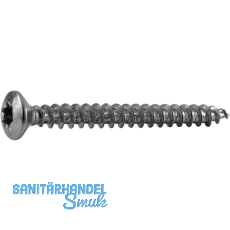 Spanplattenschraube Linsensenkkopf 3.5x 40 Vollgewinde Torx 10 Edelstahl A2